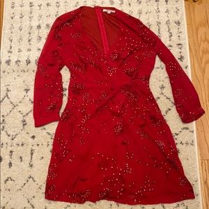 Red madewell dress 0
